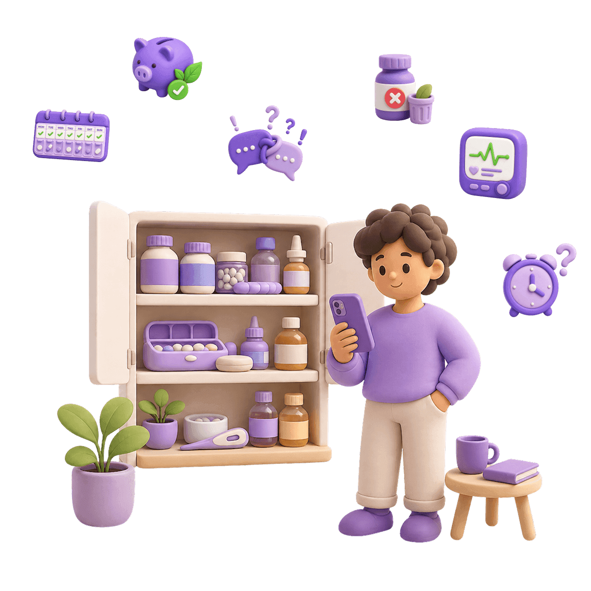 Medly, a family medication management app - project cover